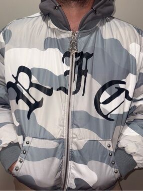 Civil Regime Bomber Jacket Men’s L NWT
